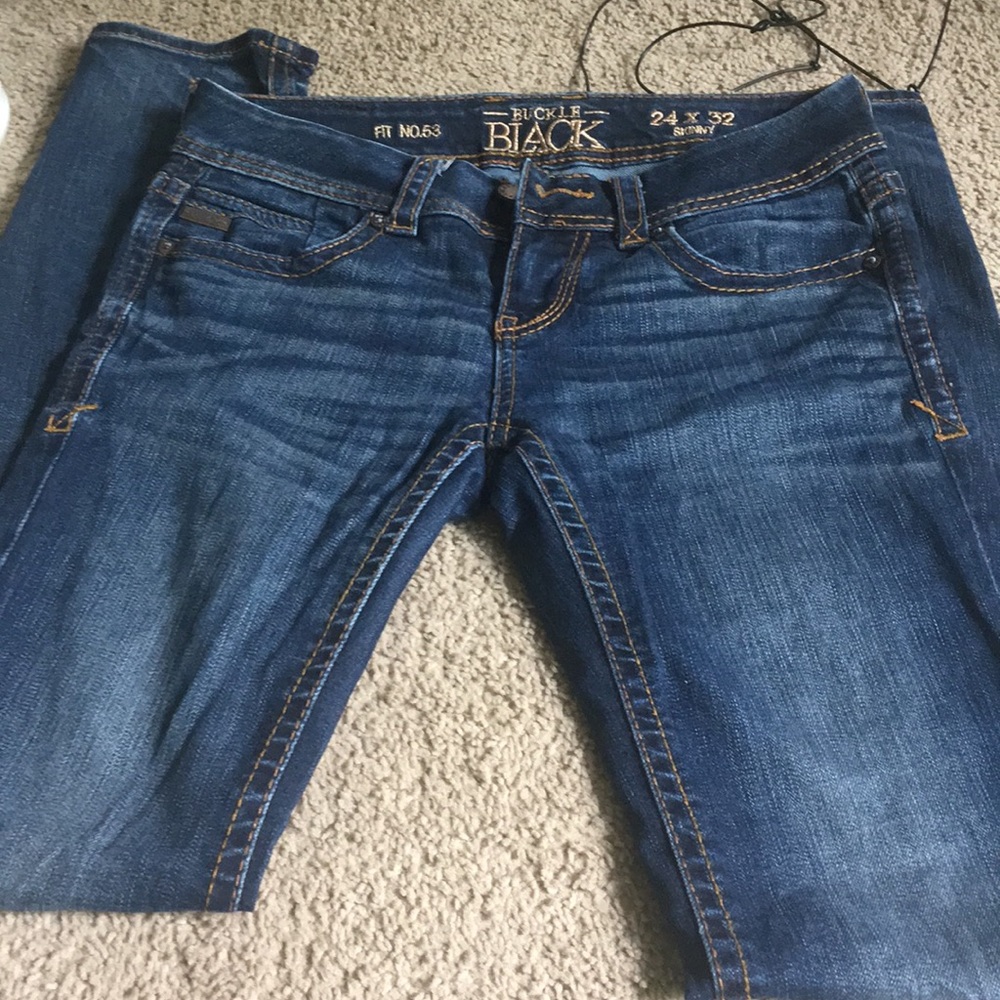 Buckle Black jeans - straight leg